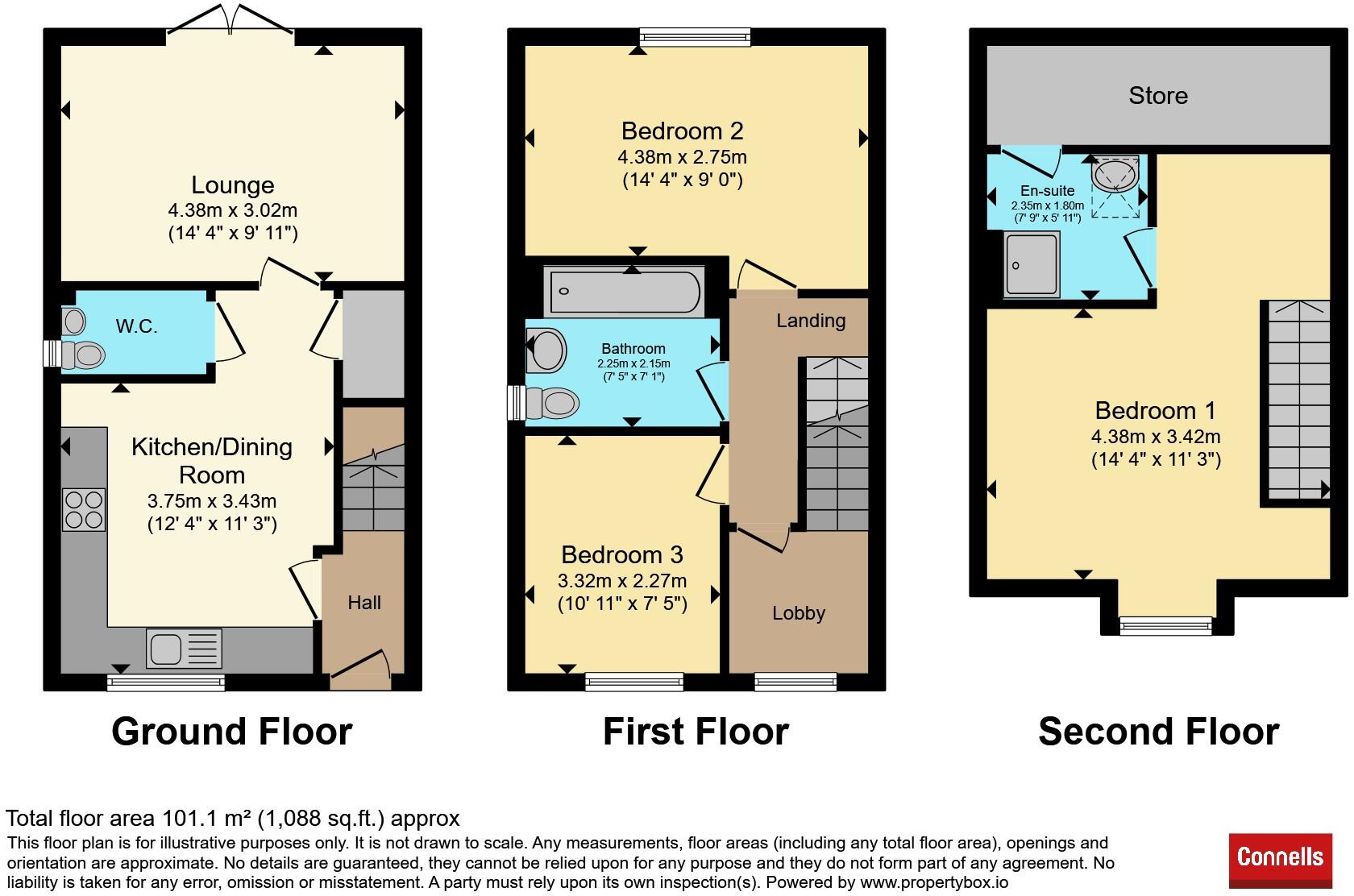 Blacksmith Way, Exhall, Coventry floorplan