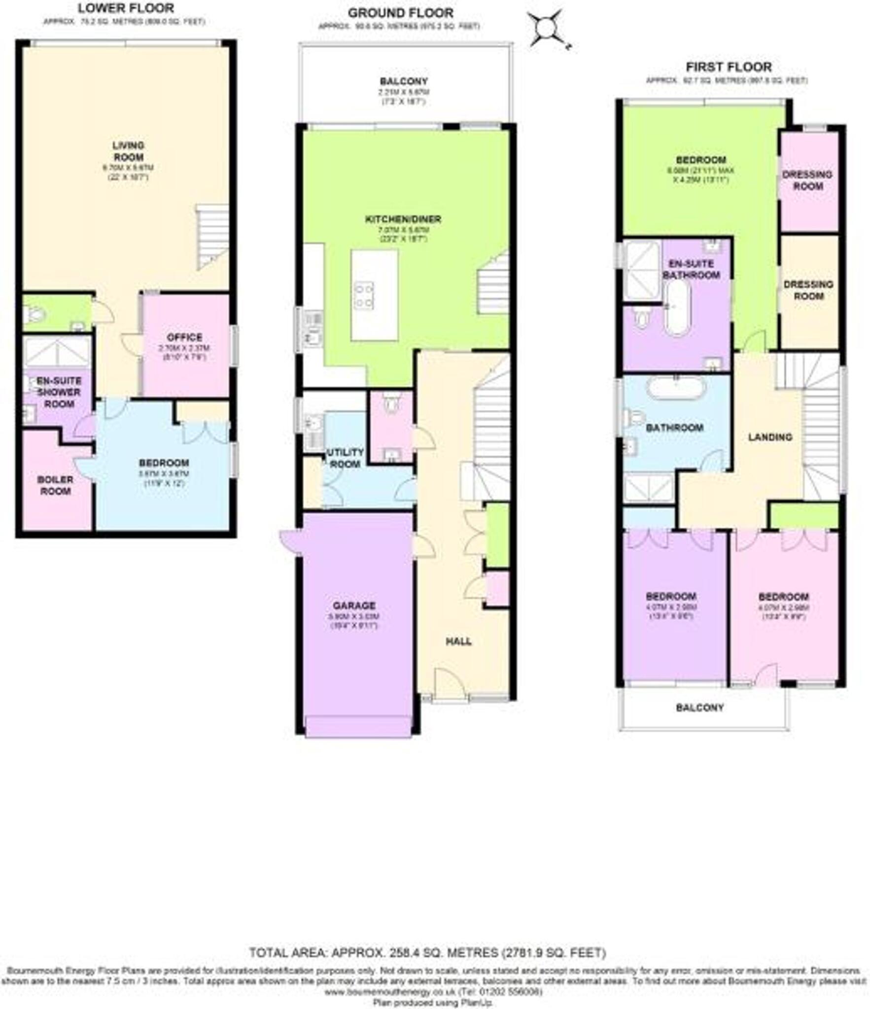 Sandbanks Road, Lilliput, Poole, BH14 8HX floorplan