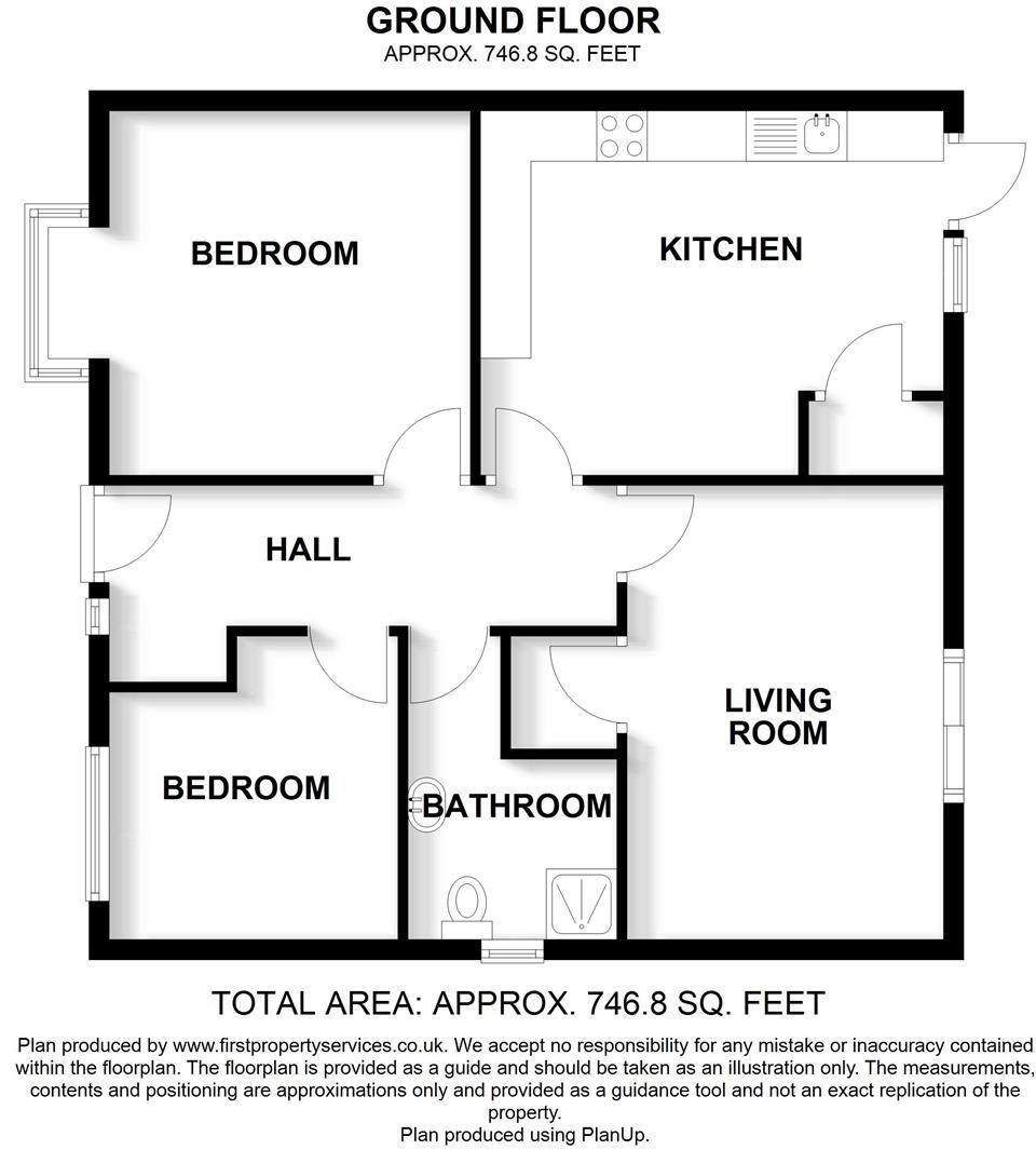 Carlos Close, Cheadle floorplan