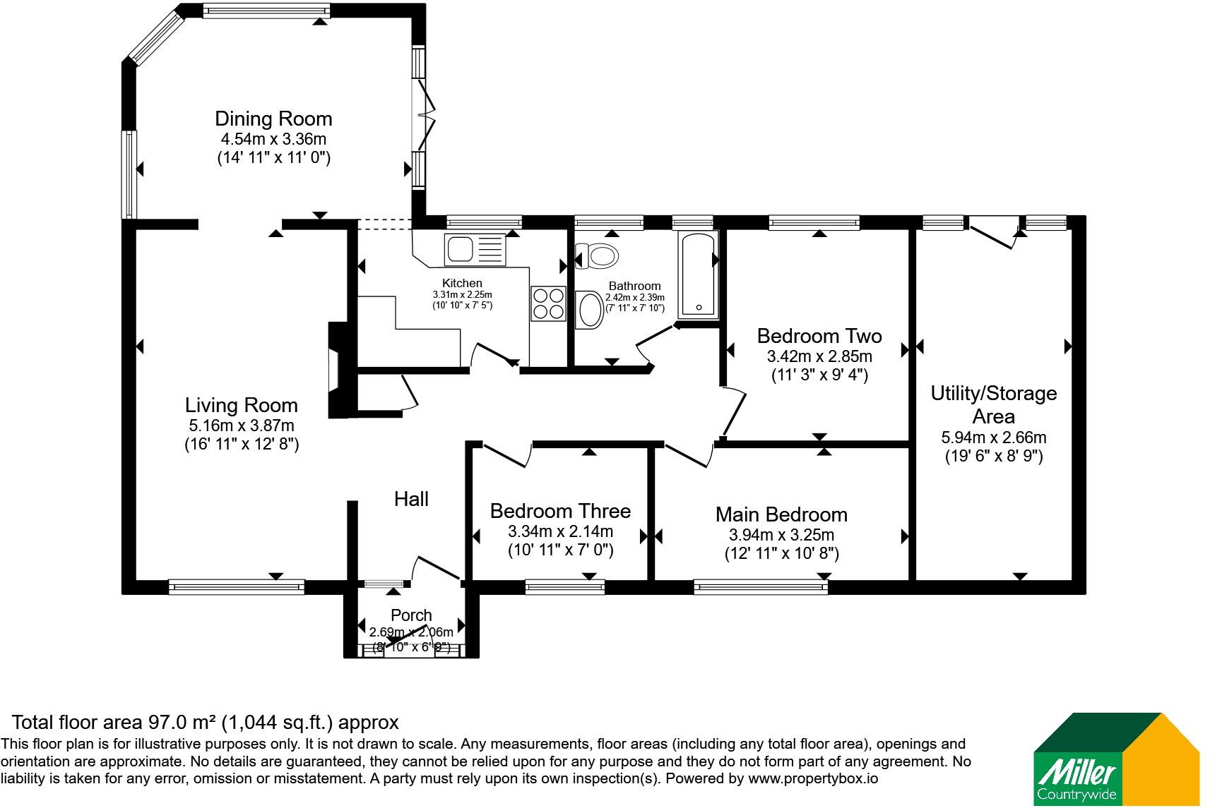 Trelispen Park Drive, Gorran Haven, St. Austell, Cornwall, PL26 floorplan