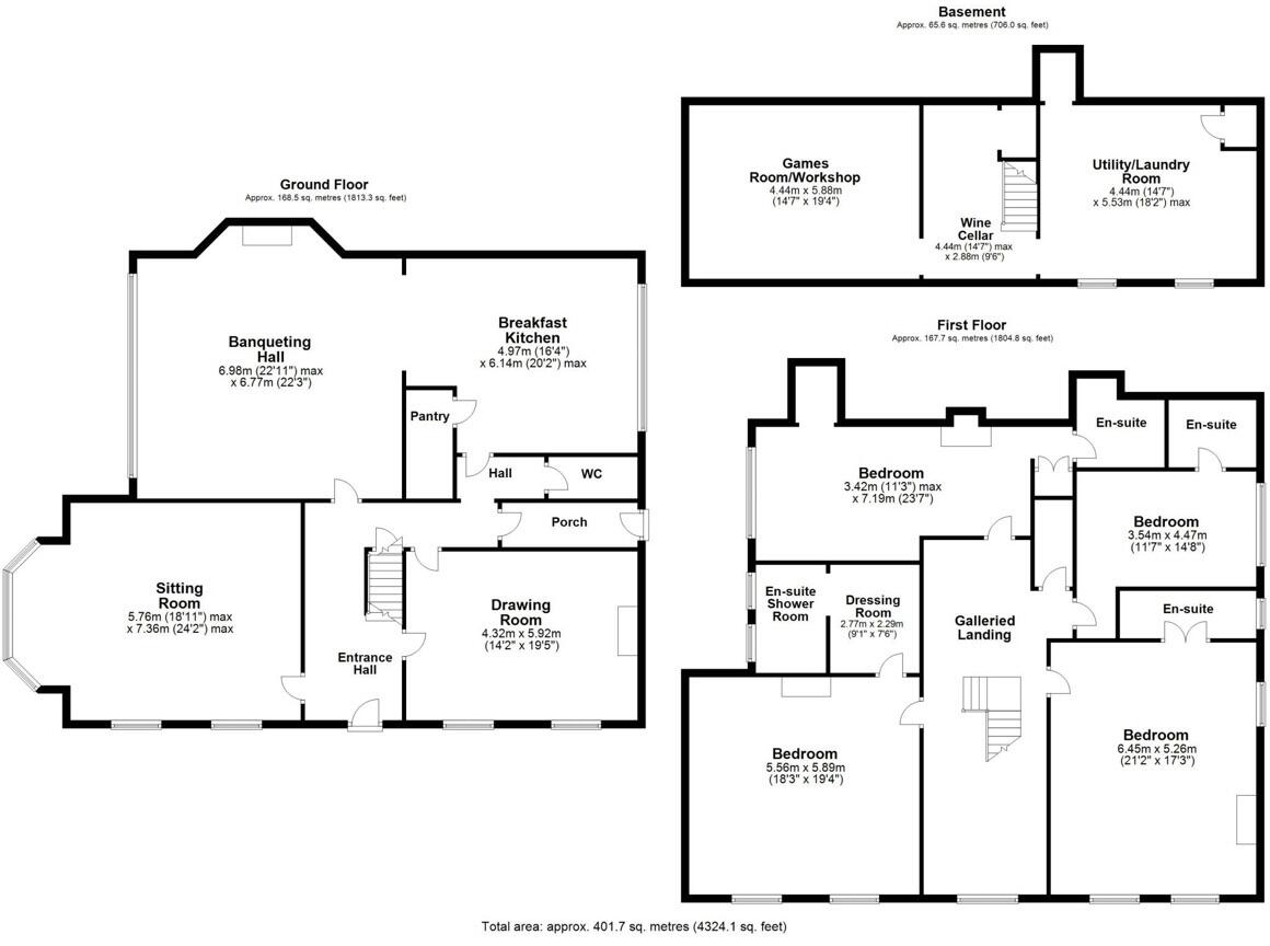 Oats Royd House, Luddenden, HX2 6RF floorplan