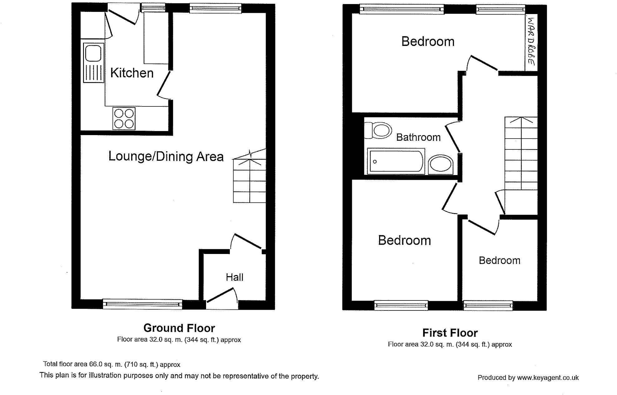 Atholl Road, Whitehill, Hampshire, GU35 floorplan