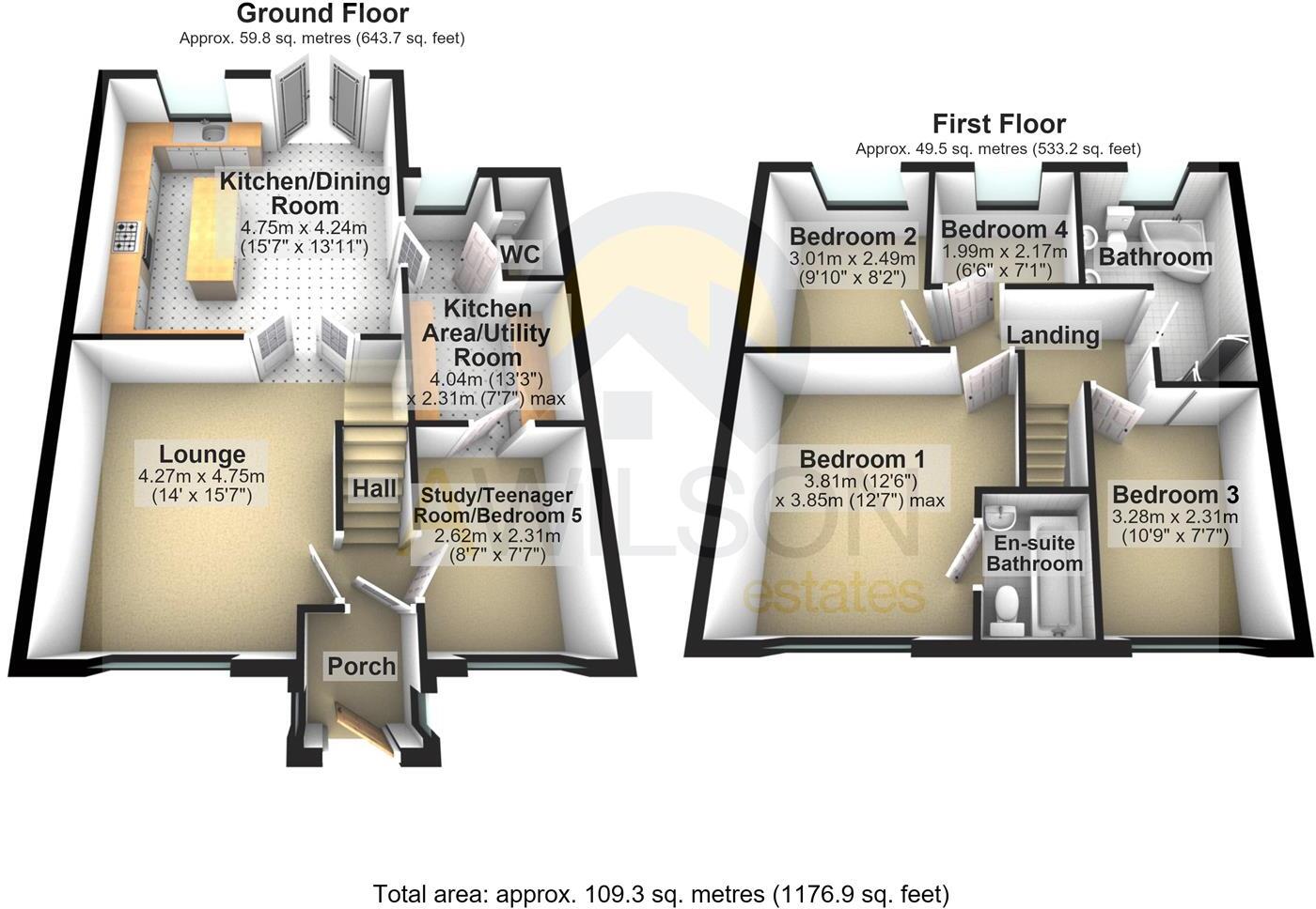 Wilshaw Grove, Ashton-Under-Lyne floorplan