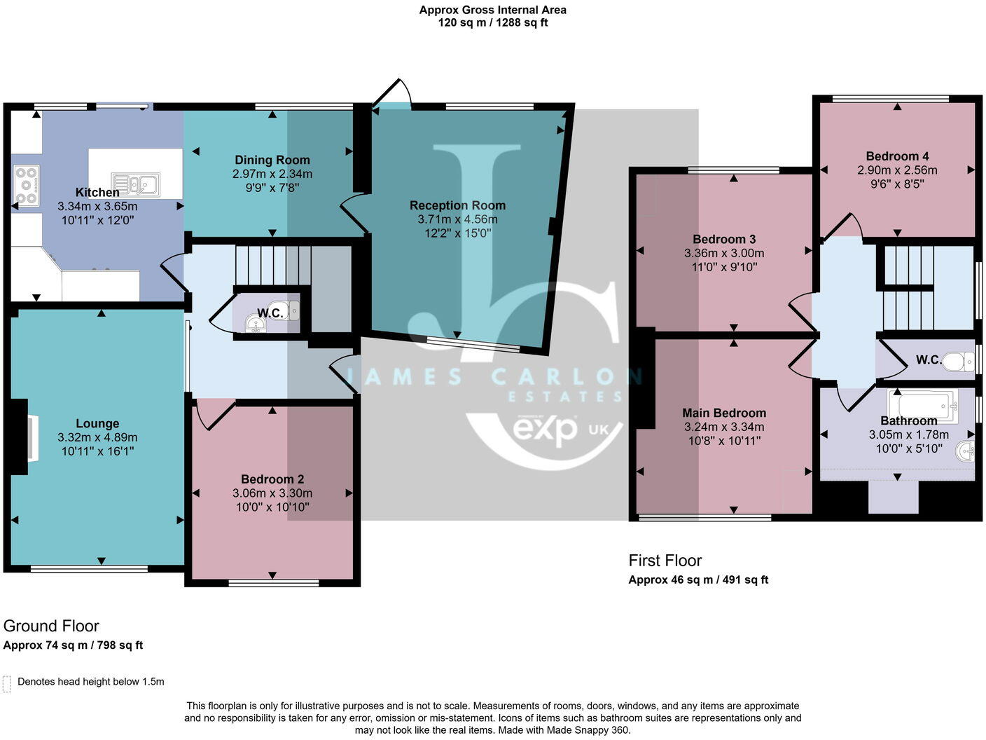 Foresters Close, Horsehay, Telford, TF4 3BW floorplan