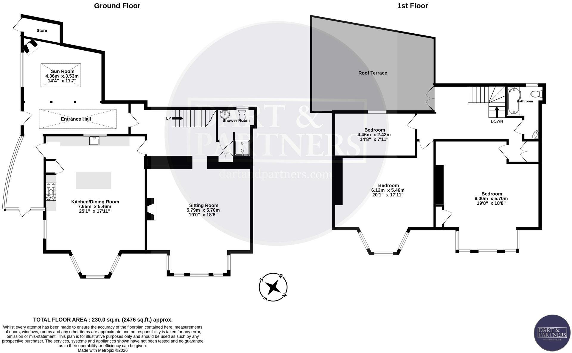 Lamberts Lane, Shaldon, TQ14 floorplan