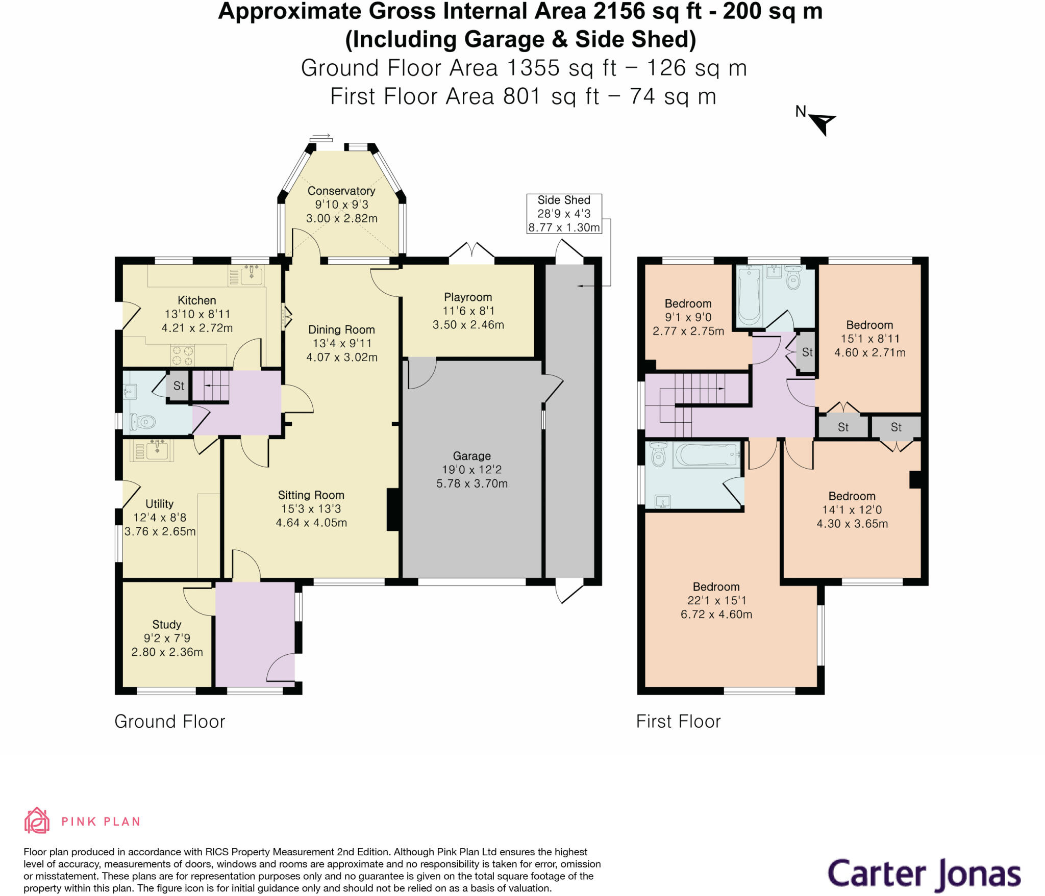 Bellamy Close, Southmoor, Abingdon, Oxfordshire, OX13 floorplan