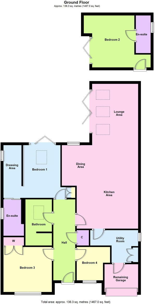 Rainsborough Gardens, Market Harborough floorplan