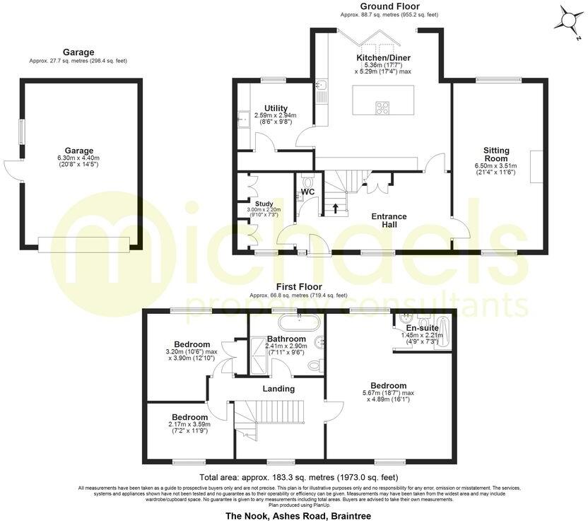 Ashes Road, Cressing, Braintree, CM77 floorplan