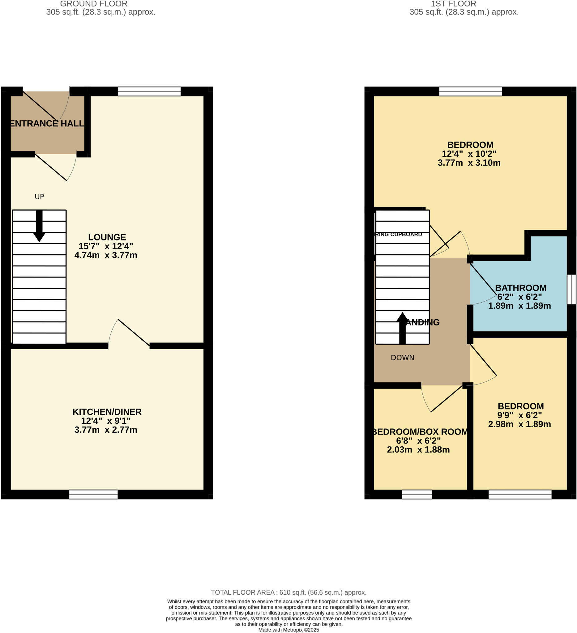 Warmwell Close, Bournemouth floorplan