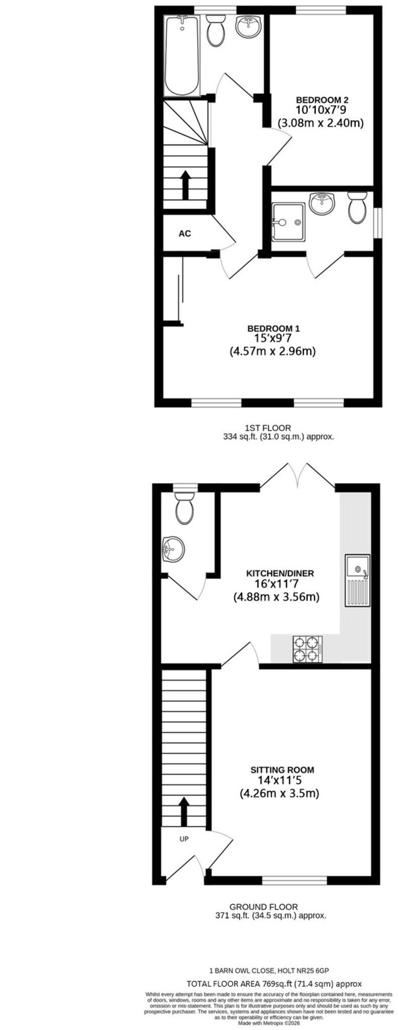 Chain Free Semi-Detached Property in Holt floorplan