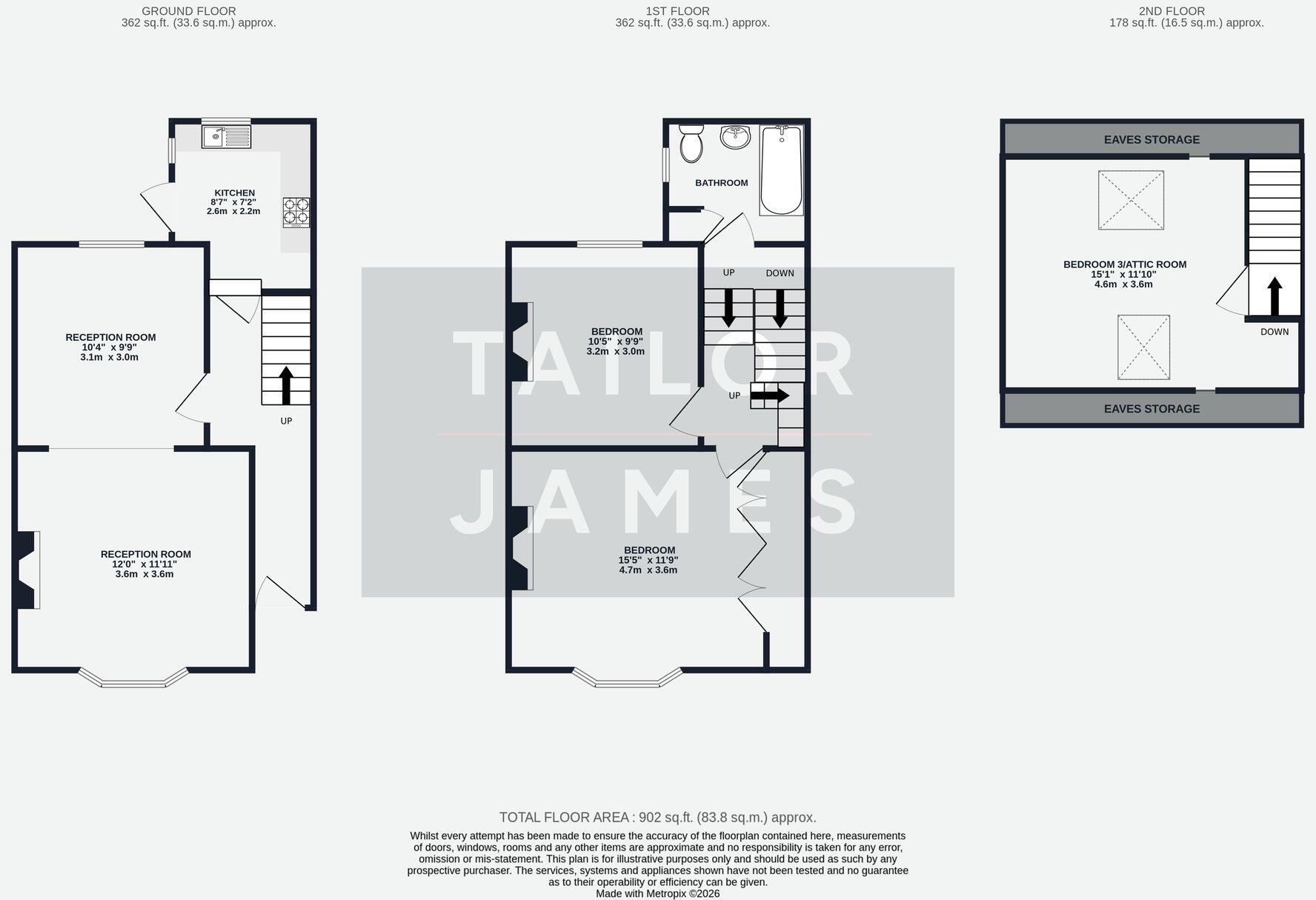 Bute Street, Brighton, BN2 floorplan