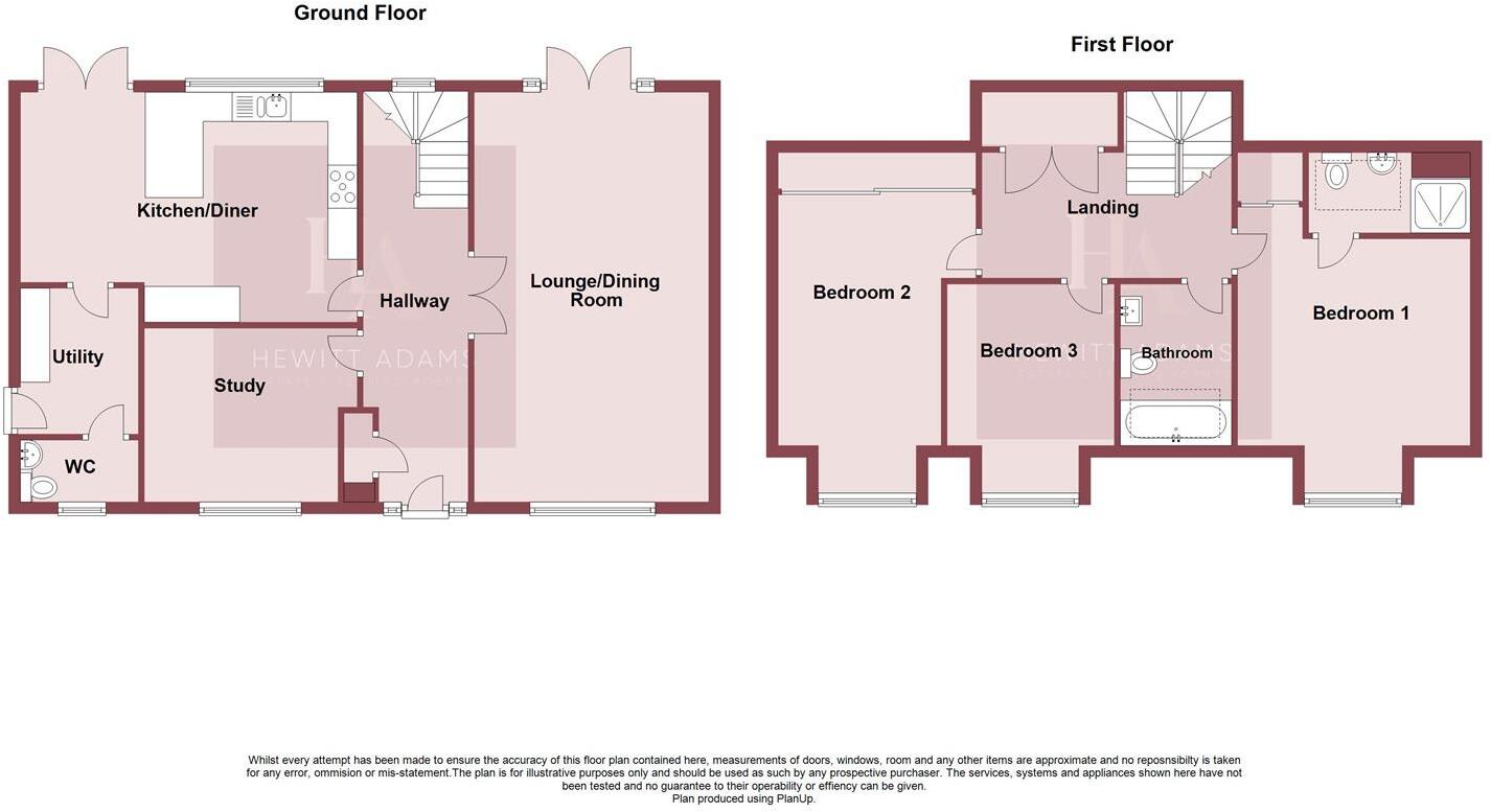Coniston Road, Neston floorplan