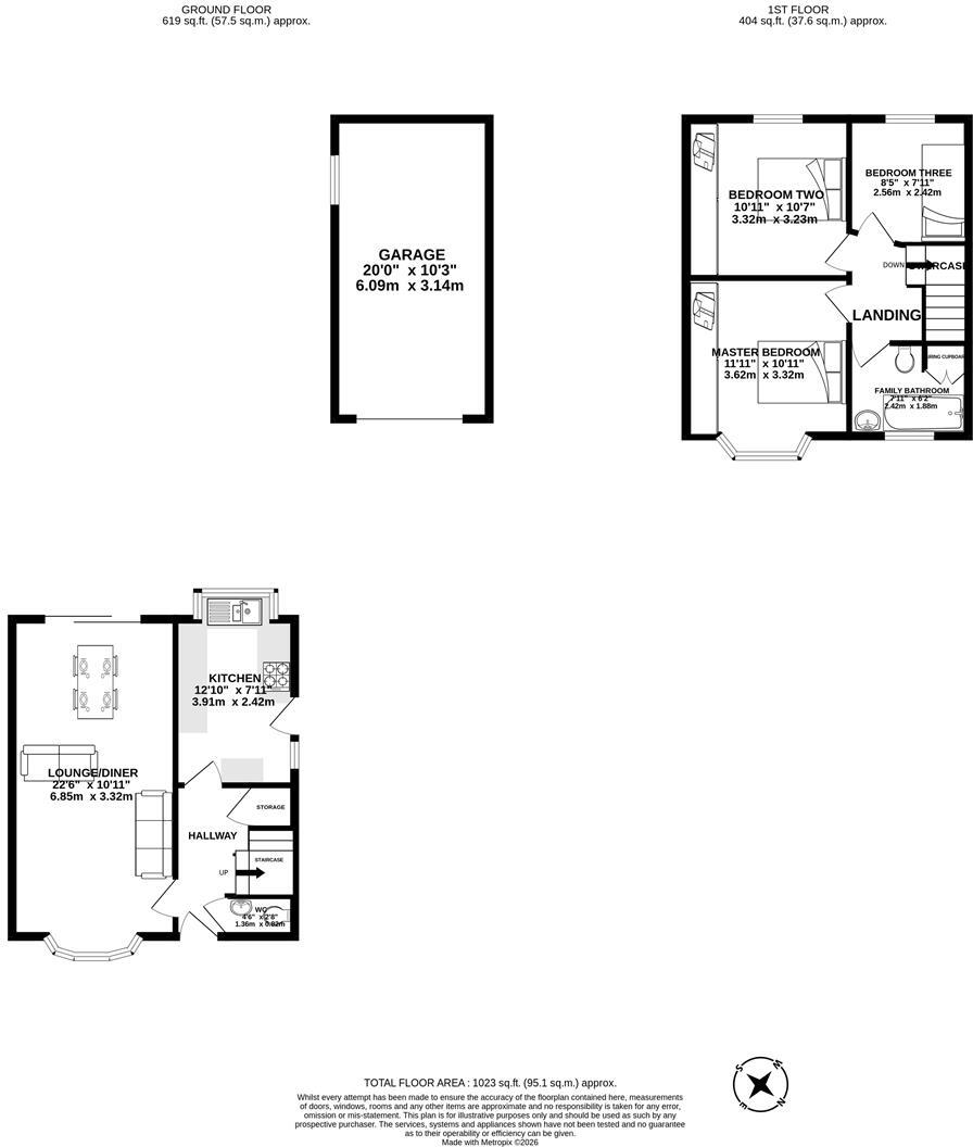 Elm Avenue, Ashton-On-Ribble, Preston floorplan
