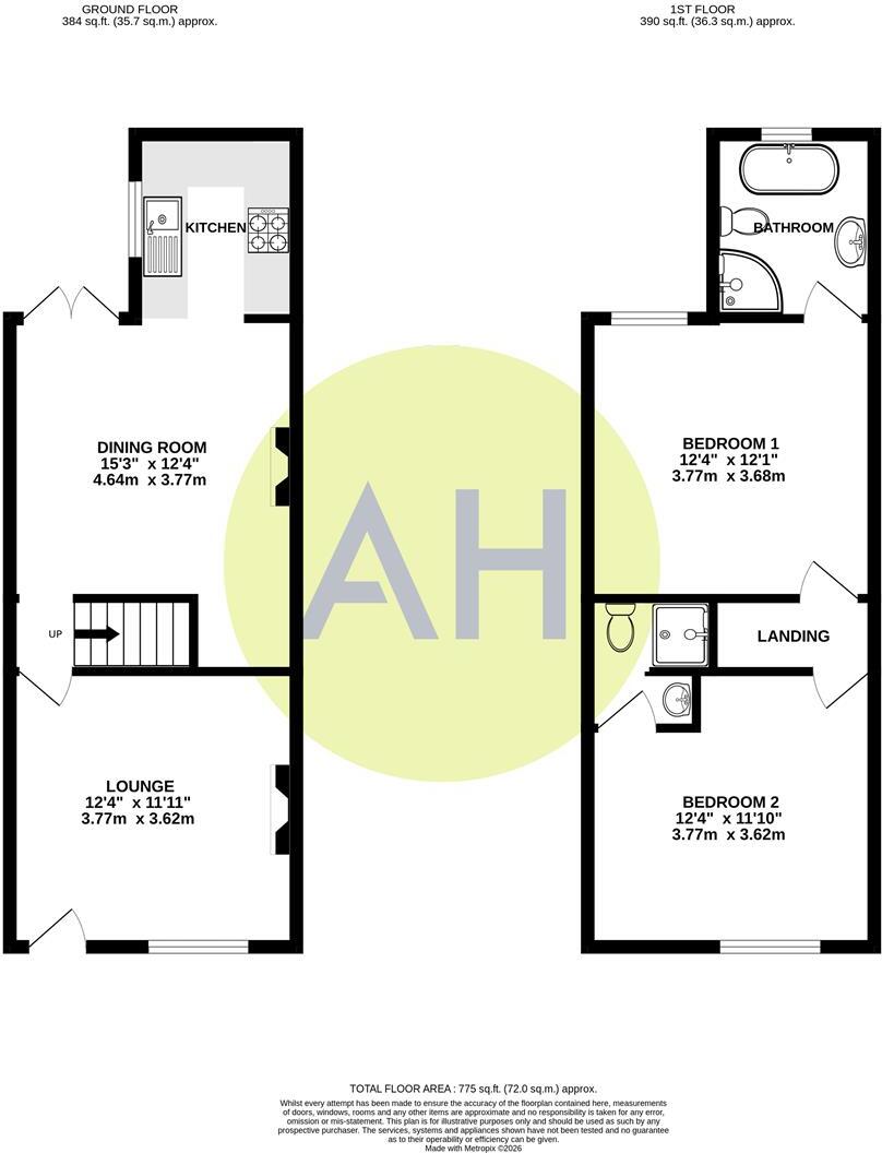 Belgrave Road, Sale floorplan