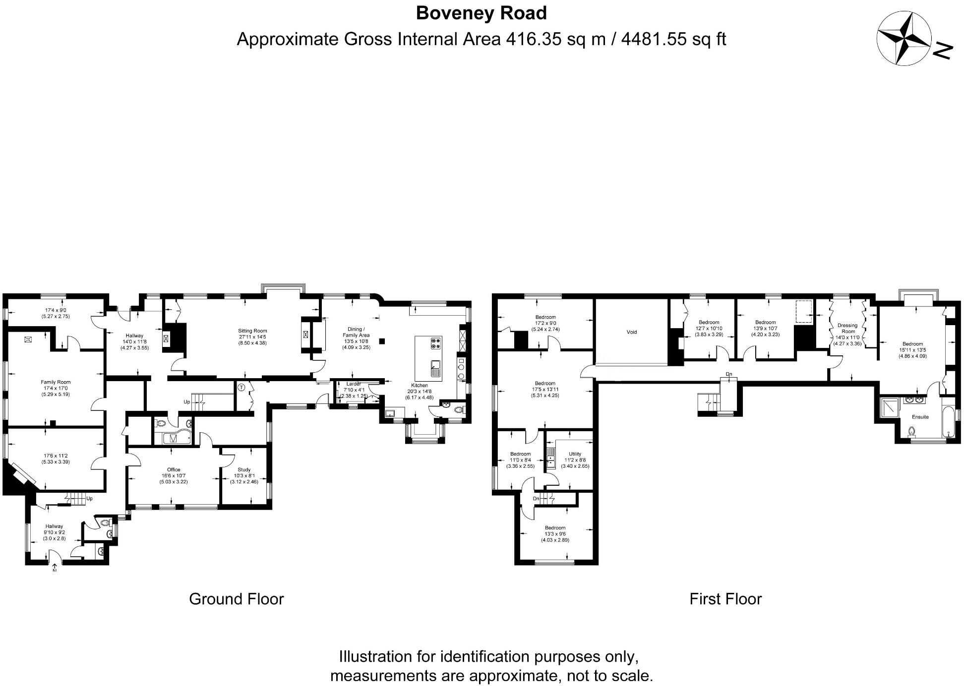 6 bedroom grade II listed home at Lock Path, SL4 floorplan