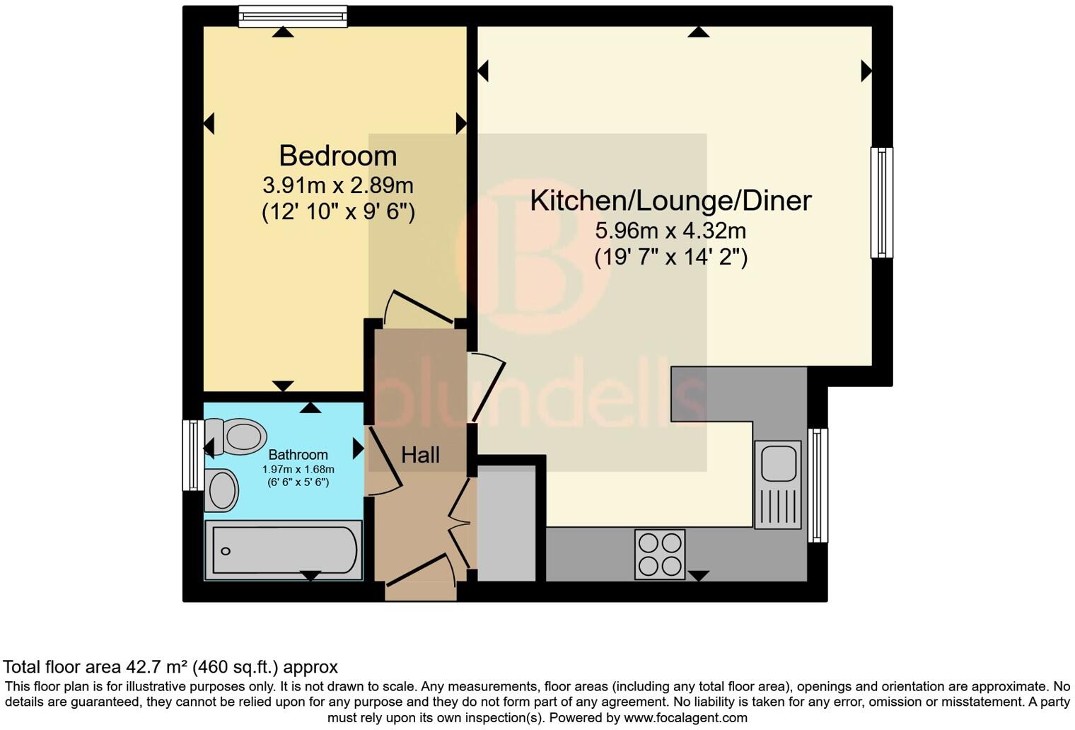 Progress Drive, Bramley, Rotherham, South Yorkshire, S66 floorplan