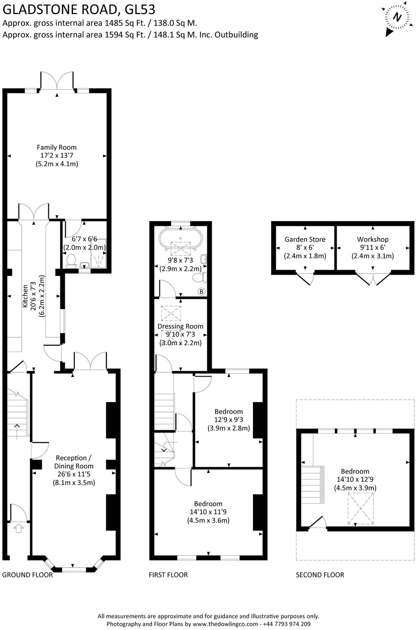 Gladstone Road, Charlton Kings, Cheltenham, GL53 8JG floorplan