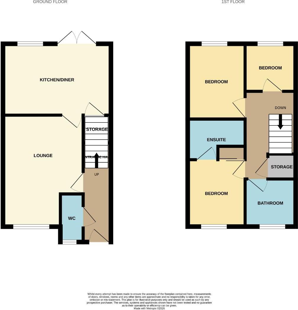 James Walker Drive, Holmes Chapel, floorplan