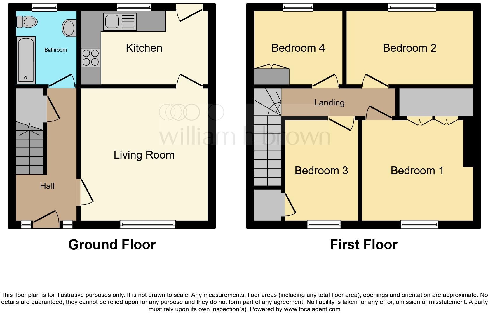 Violet Close, Ipswich floorplan