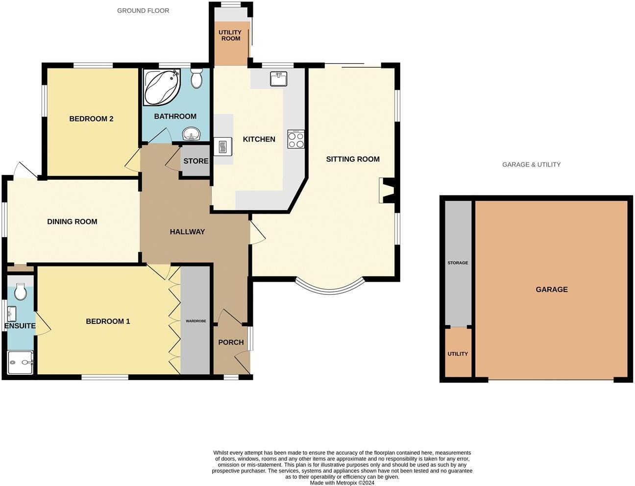 Lake Road, Rudyard, ST13 8RN. floorplan