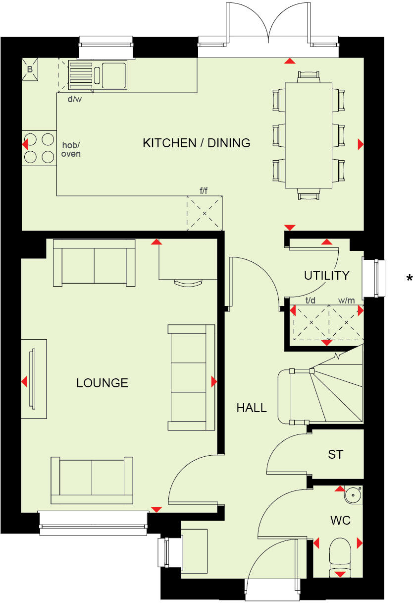 Station Road, 
Hailsham, 
East Sussex, 
BN27 2BY floorplan