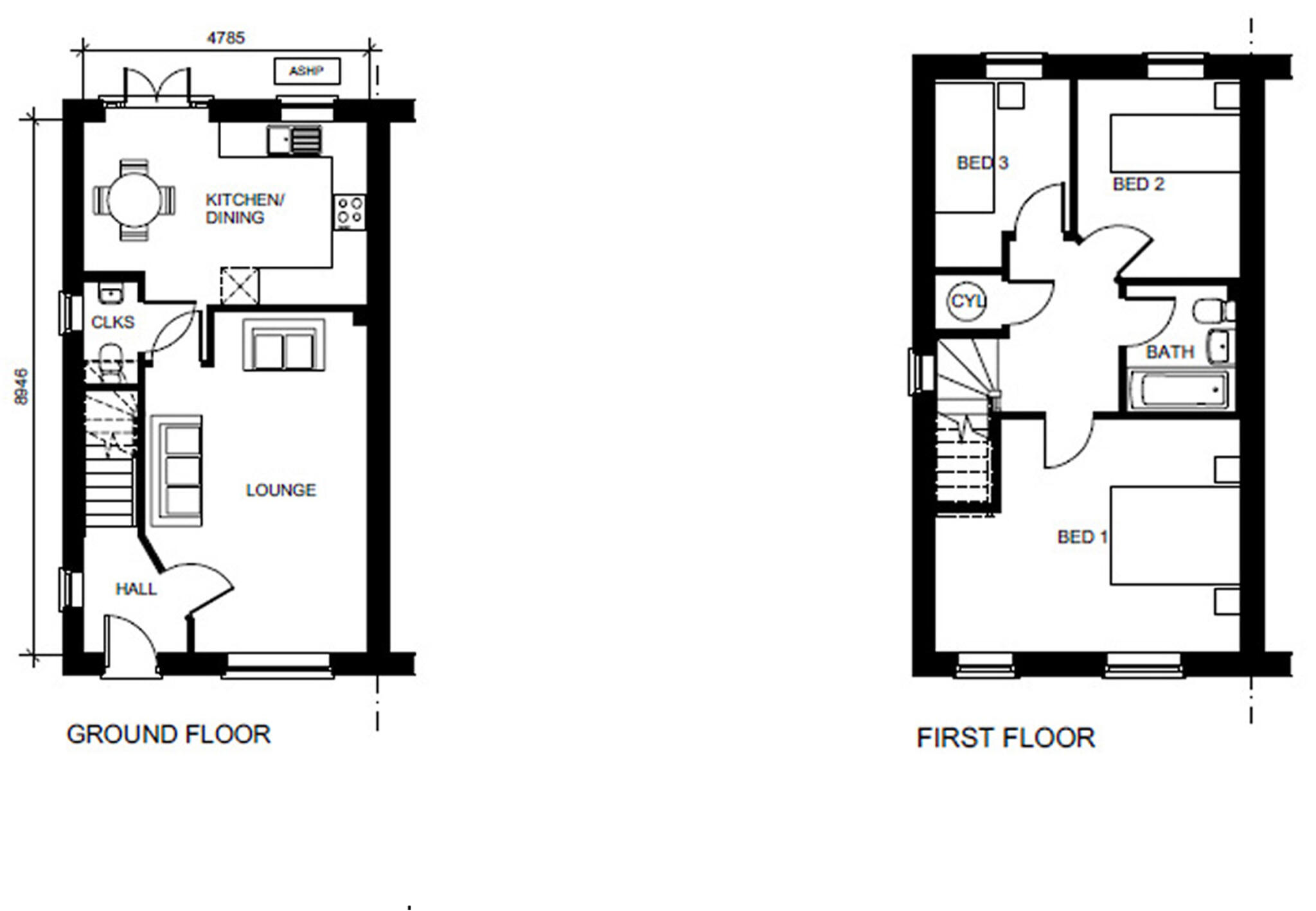 Erlestoke Close, at Sandbourne Gardens, Bewdley floorplan