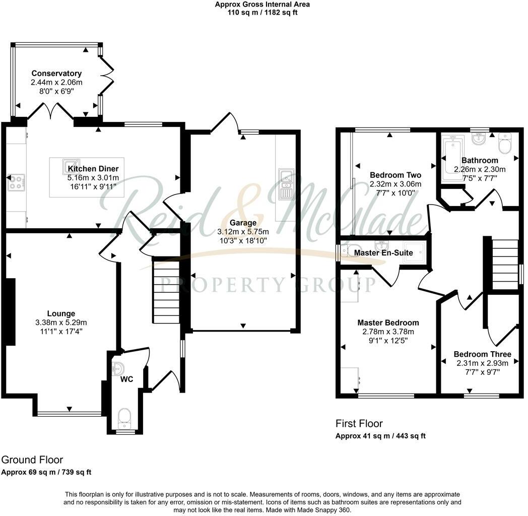 The Nurseries, Flint floorplan