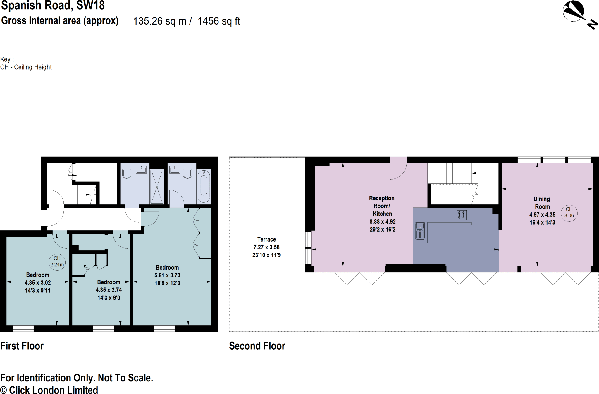 Spanish Road, London, SW18 floorplan