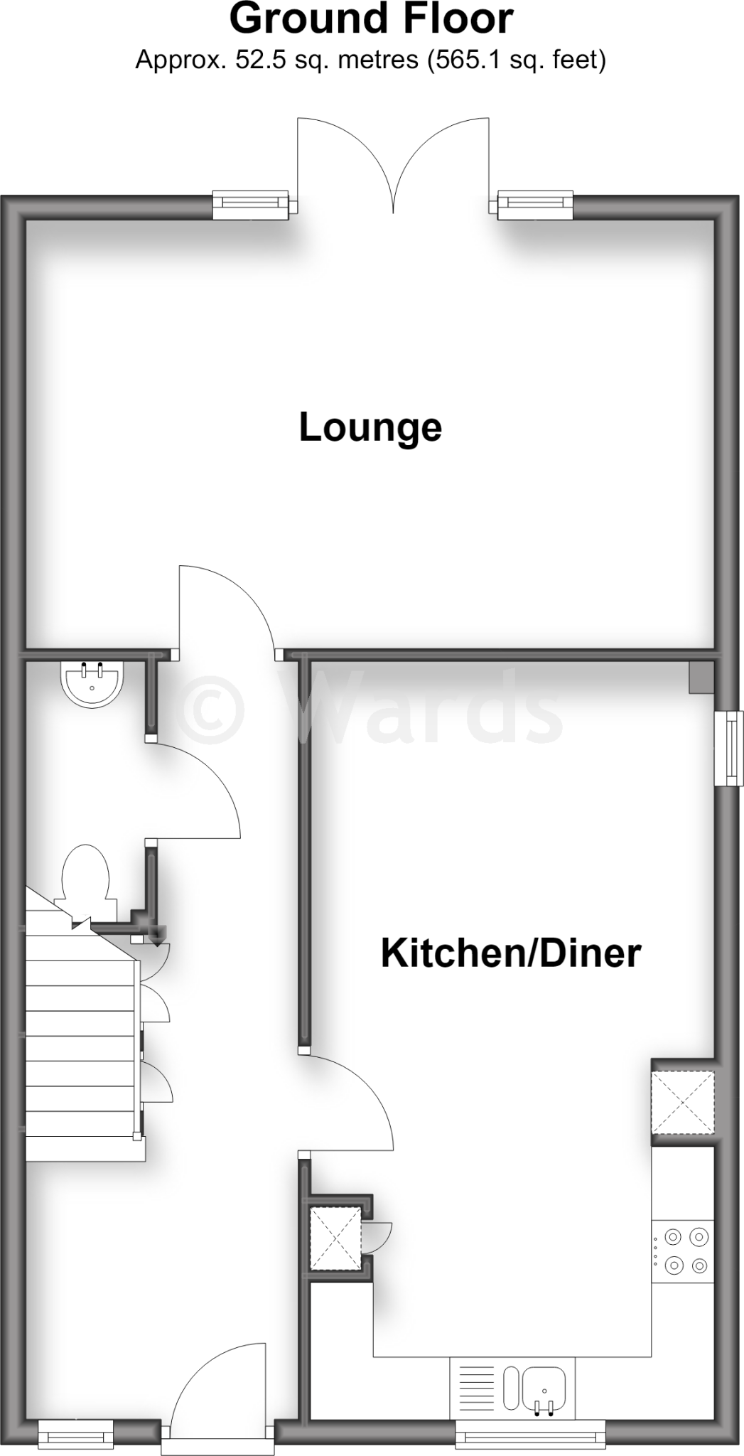 Larch Close, Ashford, Kent floorplan