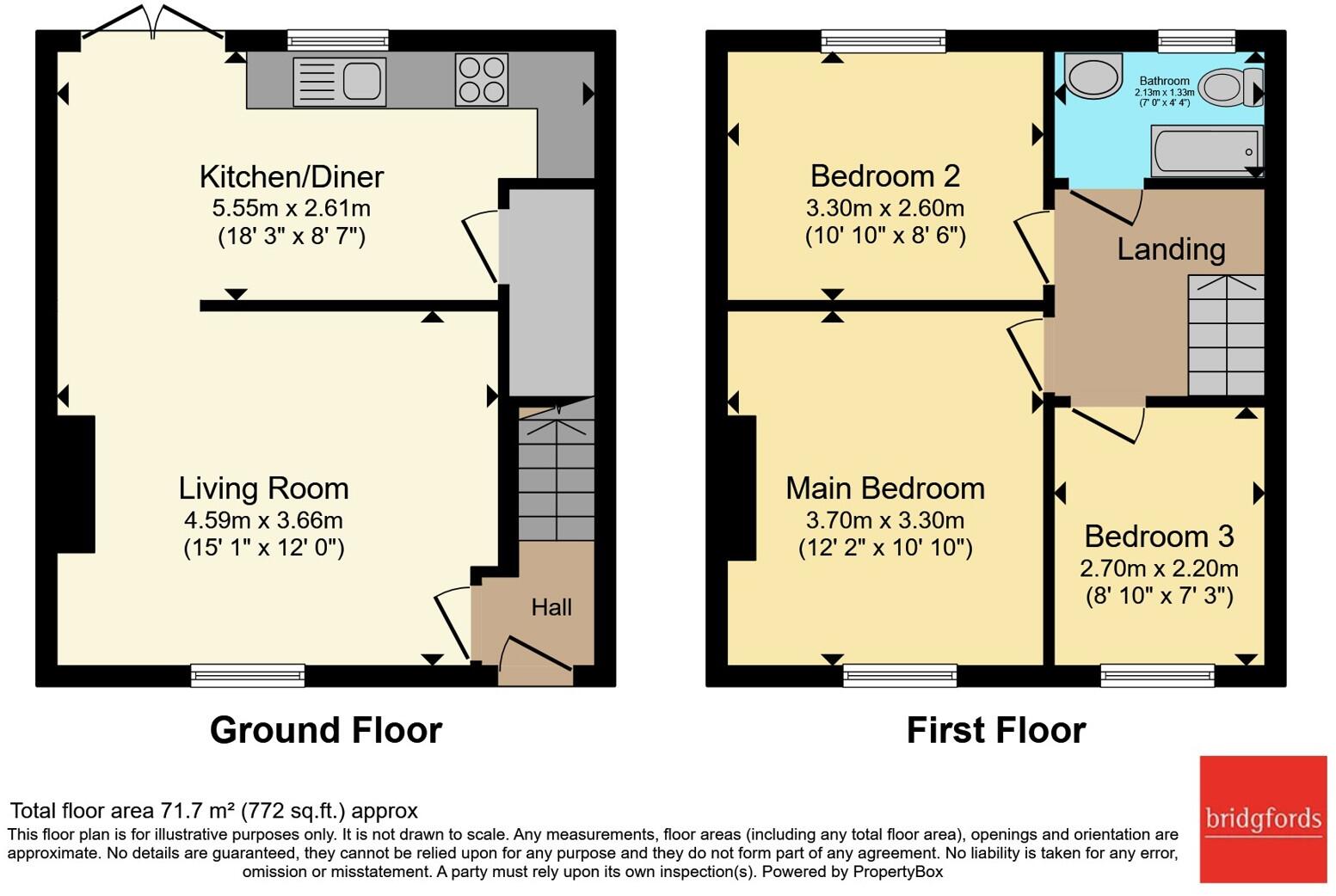 Lancaster Avenue, Whitefield, Manchester, Greater Manchester, M45 floorplan