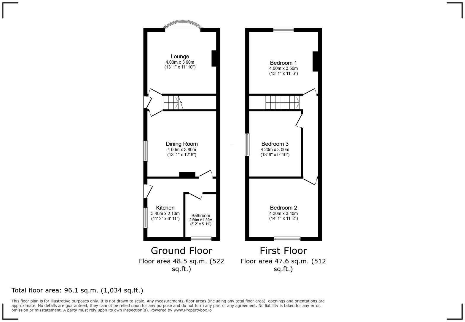 Newport Road, Ventnor, Isle of Wight floorplan