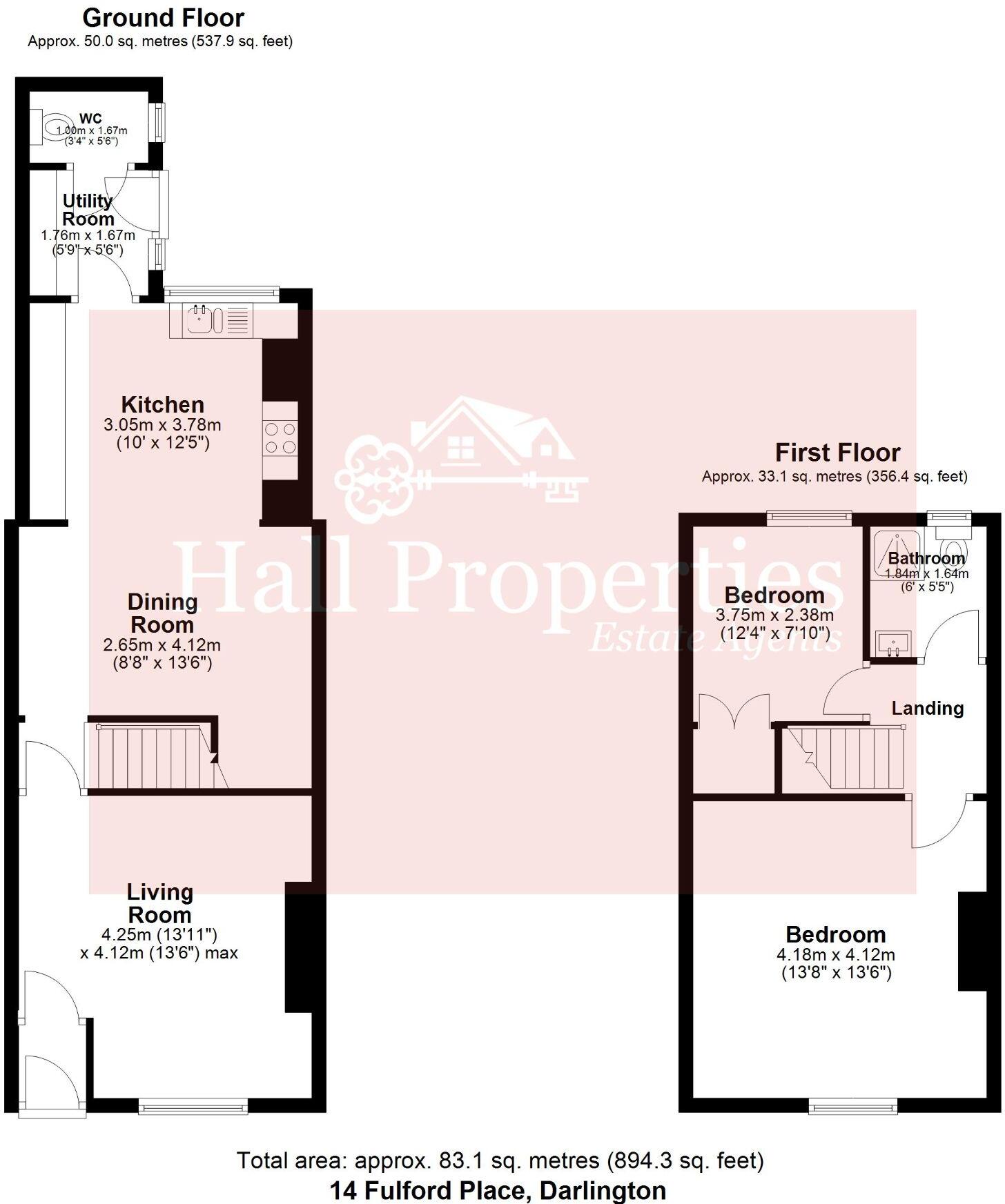 Fulford Place, Darlington floorplan