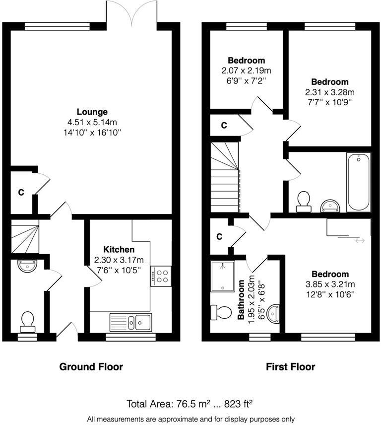 Townson Fold, Eastburn floorplan
