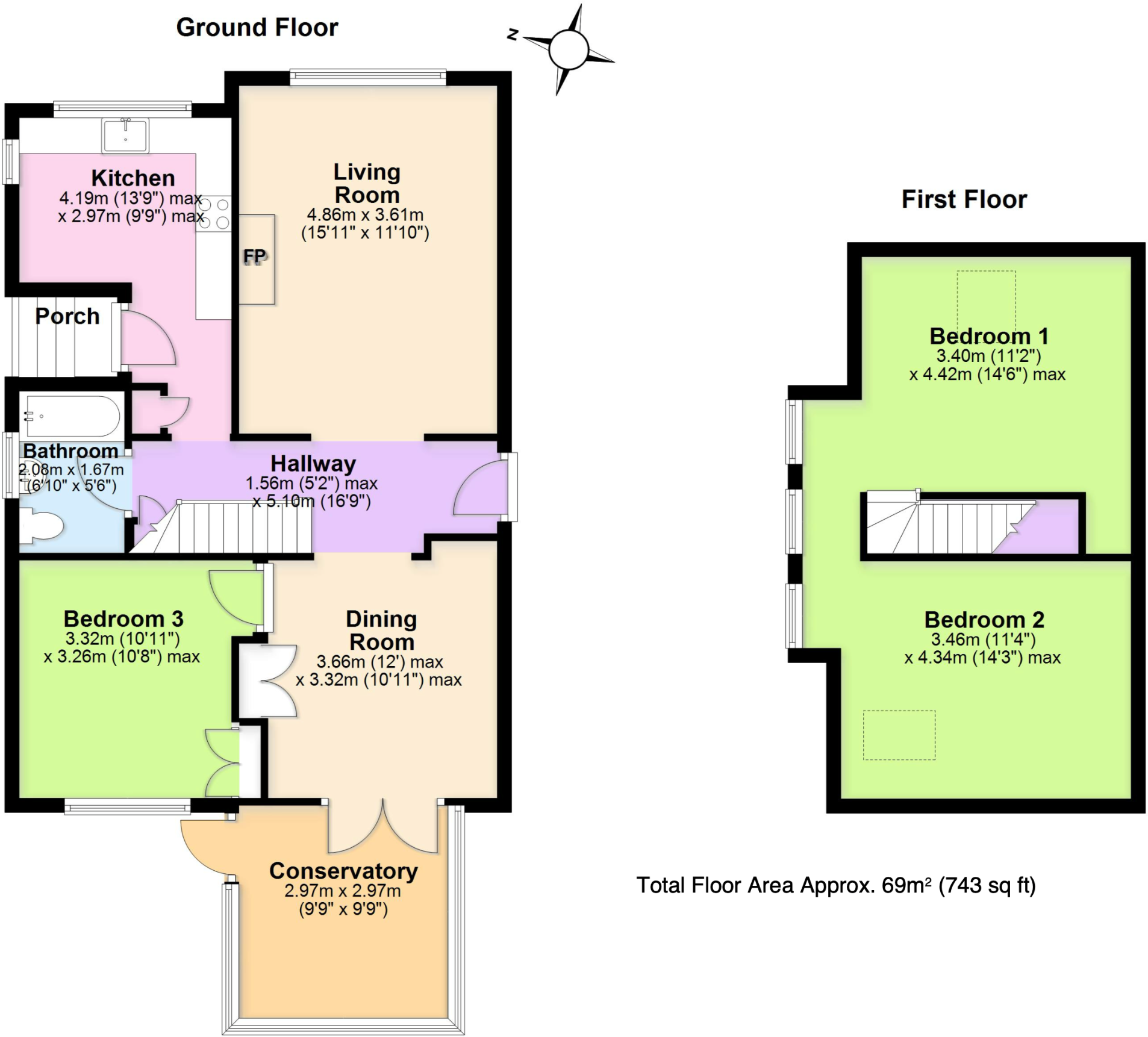 Manwell Road, Swanage floorplan