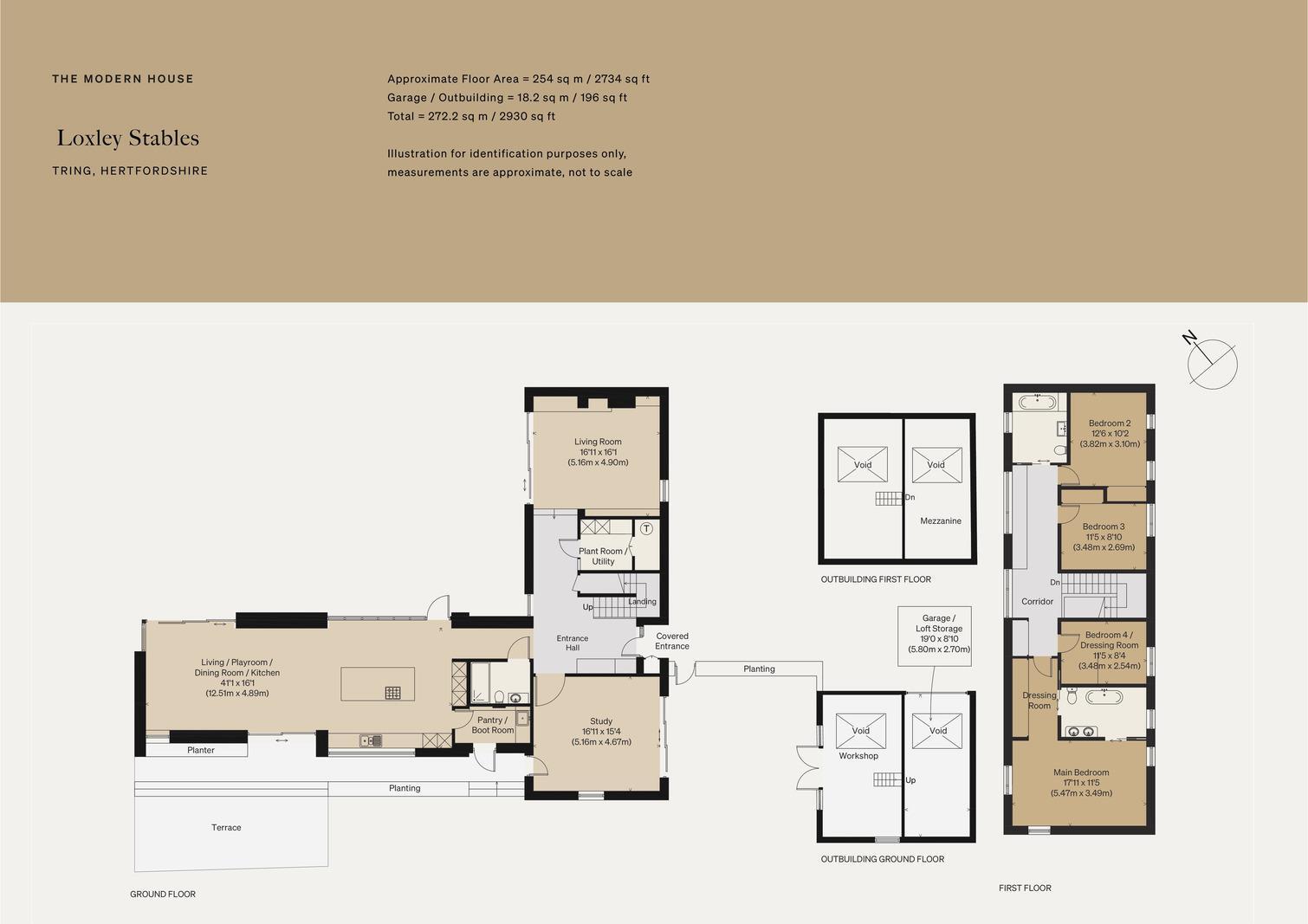 Long Marston, Hertfordshire floorplan
