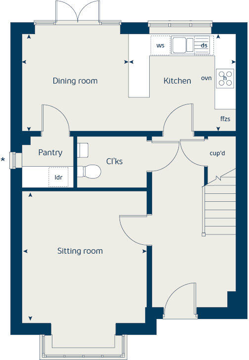 Flitwick Road,
Westoning,
Bedfordshire,
MK45 5JD floorplan