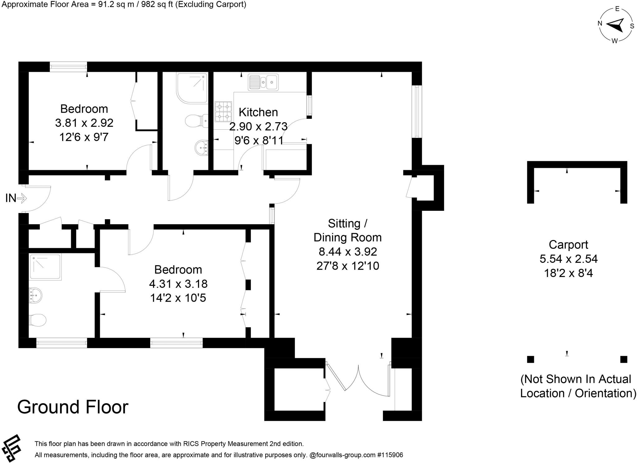 Carysfort Close, Elton, Peterborough floorplan