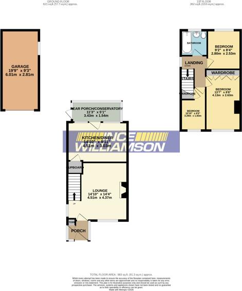 Talbot Drive, Euxton, Chorley floorplan