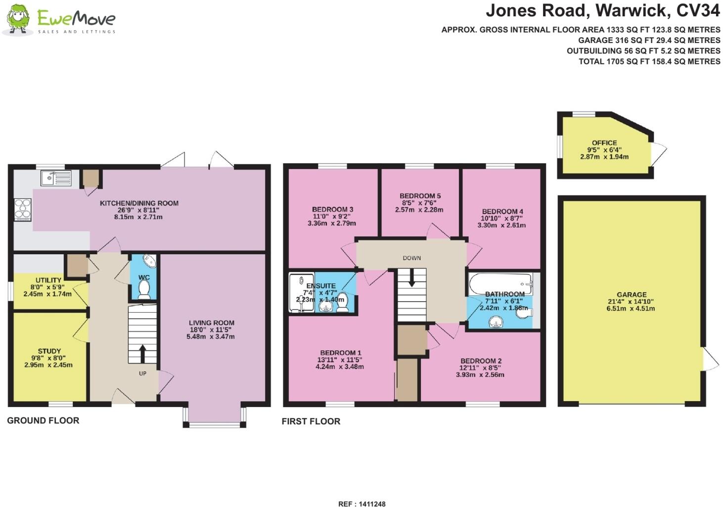 2 Jones Road, Warwick floorplan
