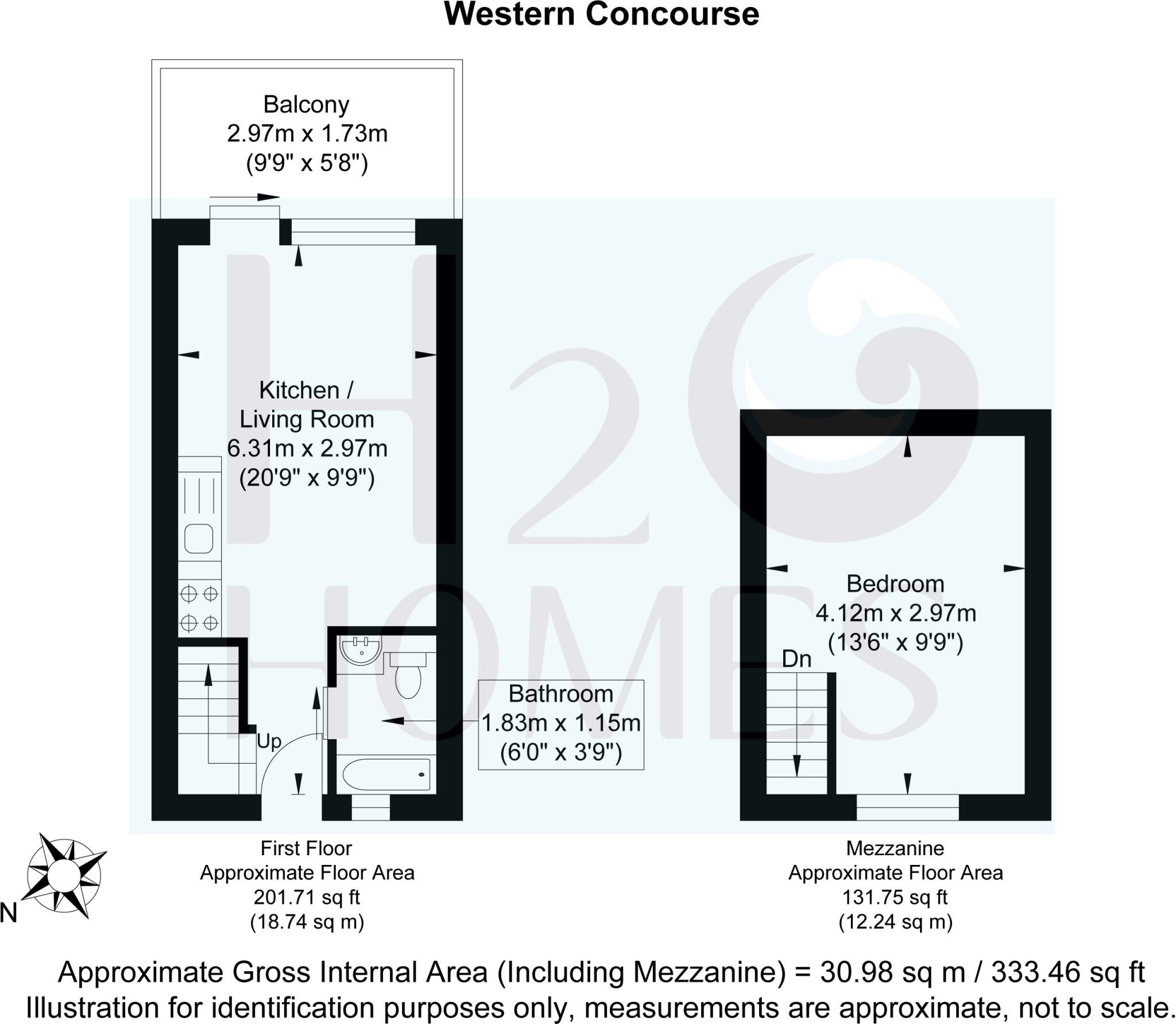 Western Concourse, Brighton Marina Village floorplan