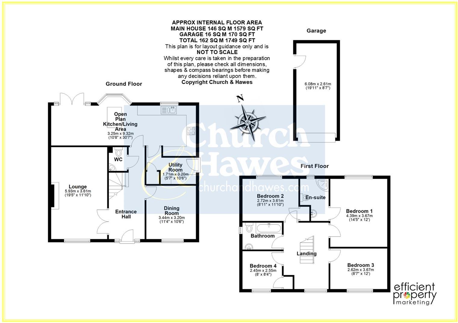 Hill View Close, Southminster floorplan