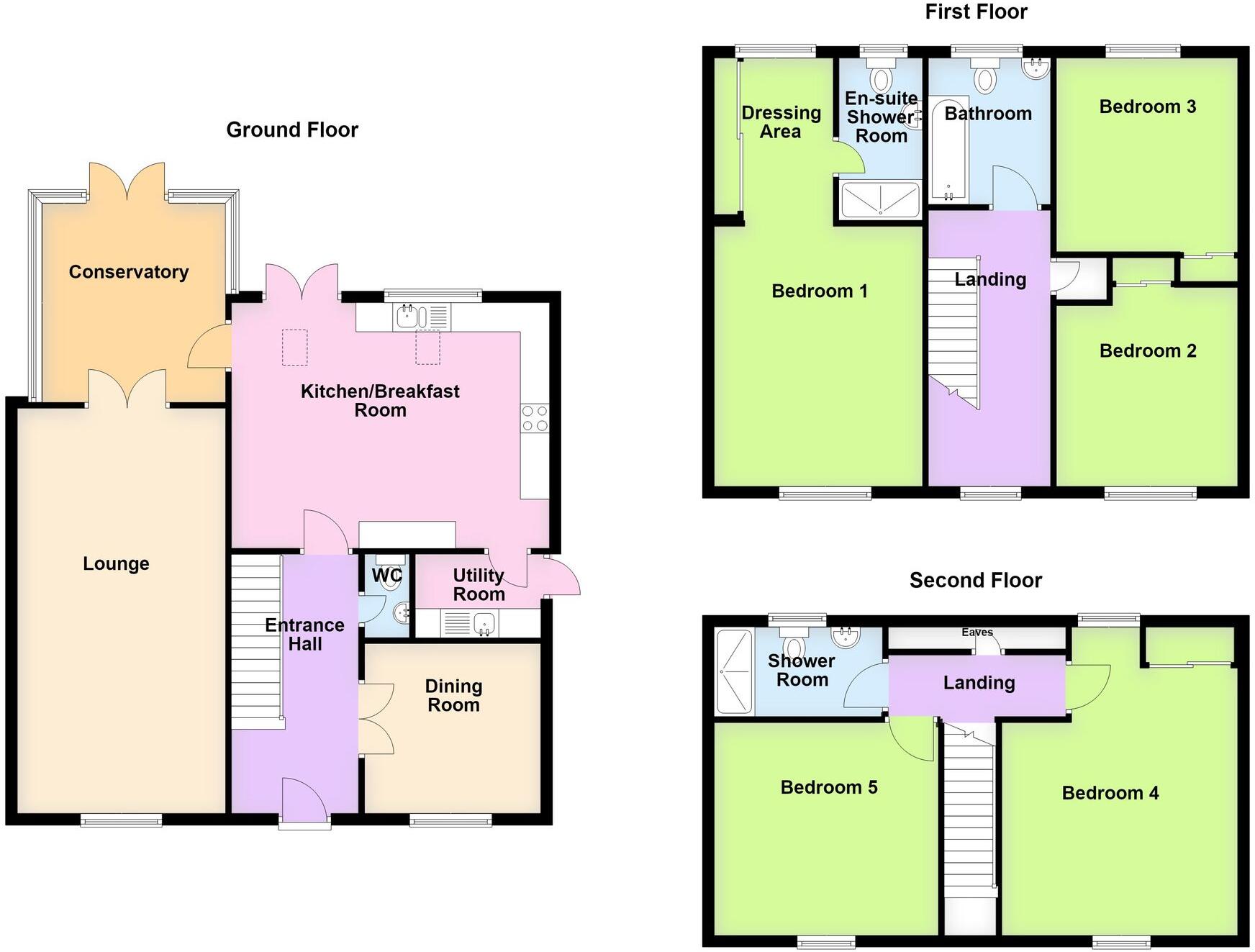 Ruskin Field, Anstey, LE7 floorplan