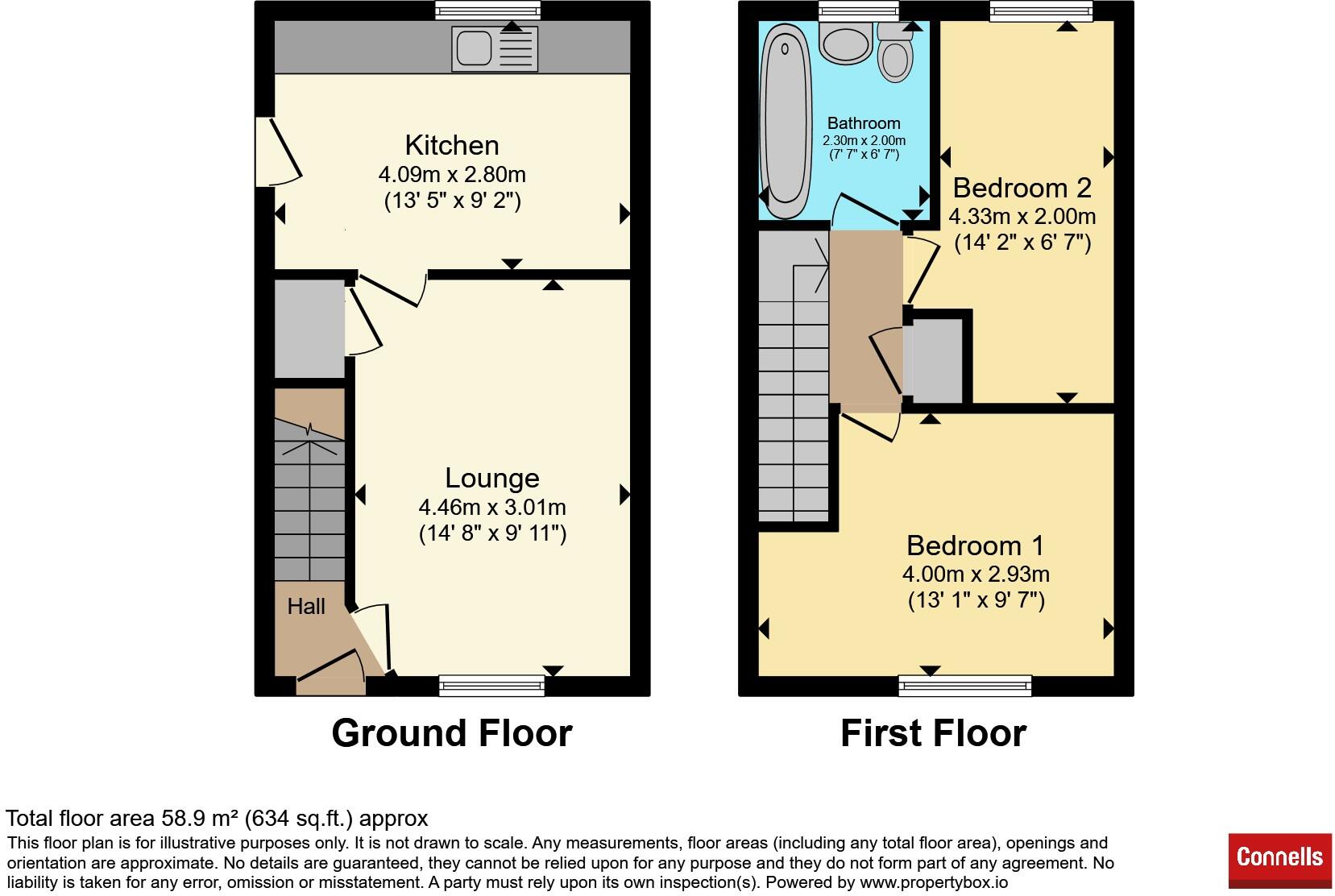 Nith Place, Dudley floorplan