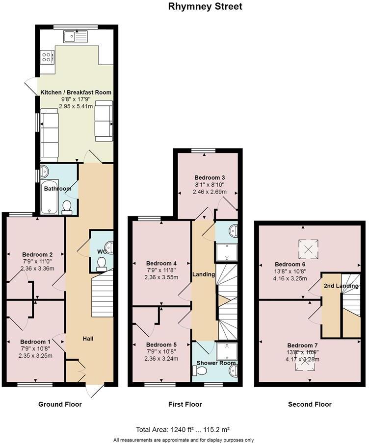Rhymney Street, Cathays floorplan