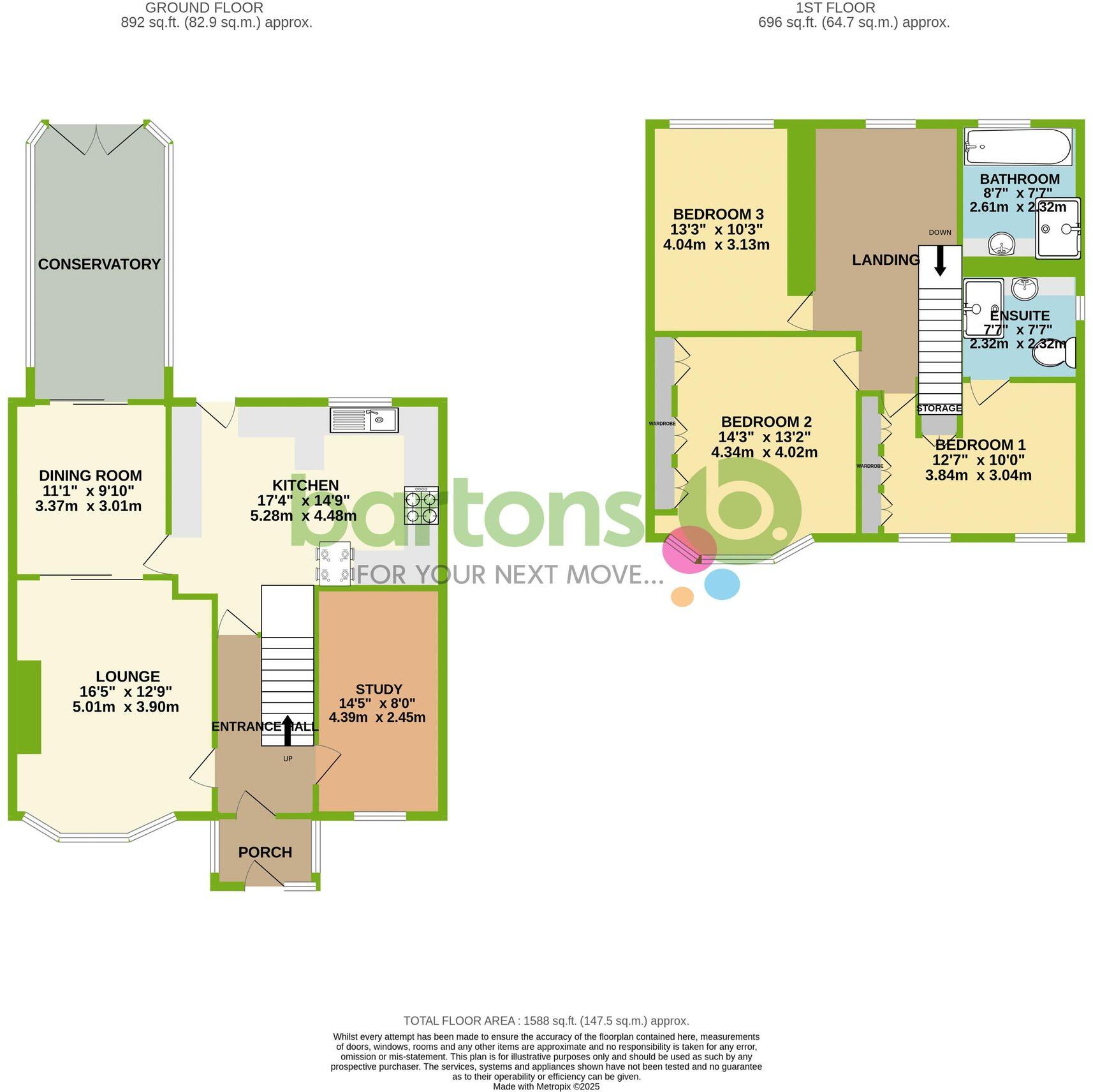 Brookside, Rotherham, S65 floorplan