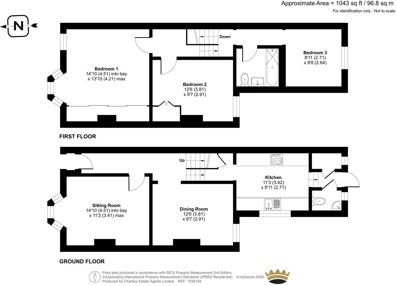 Richmond Road, Freemantle, Southampton, Hampshire, SO15 floorplan