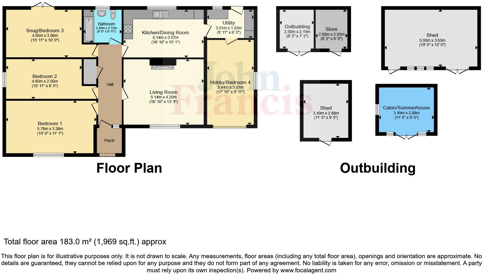 Llanrhystud, Ceredigion, SY23 floorplan