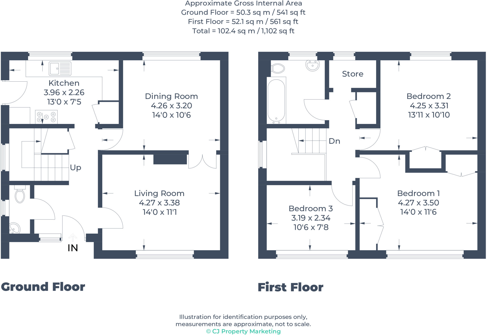 Roestock Lane, Colney Heath floorplan
