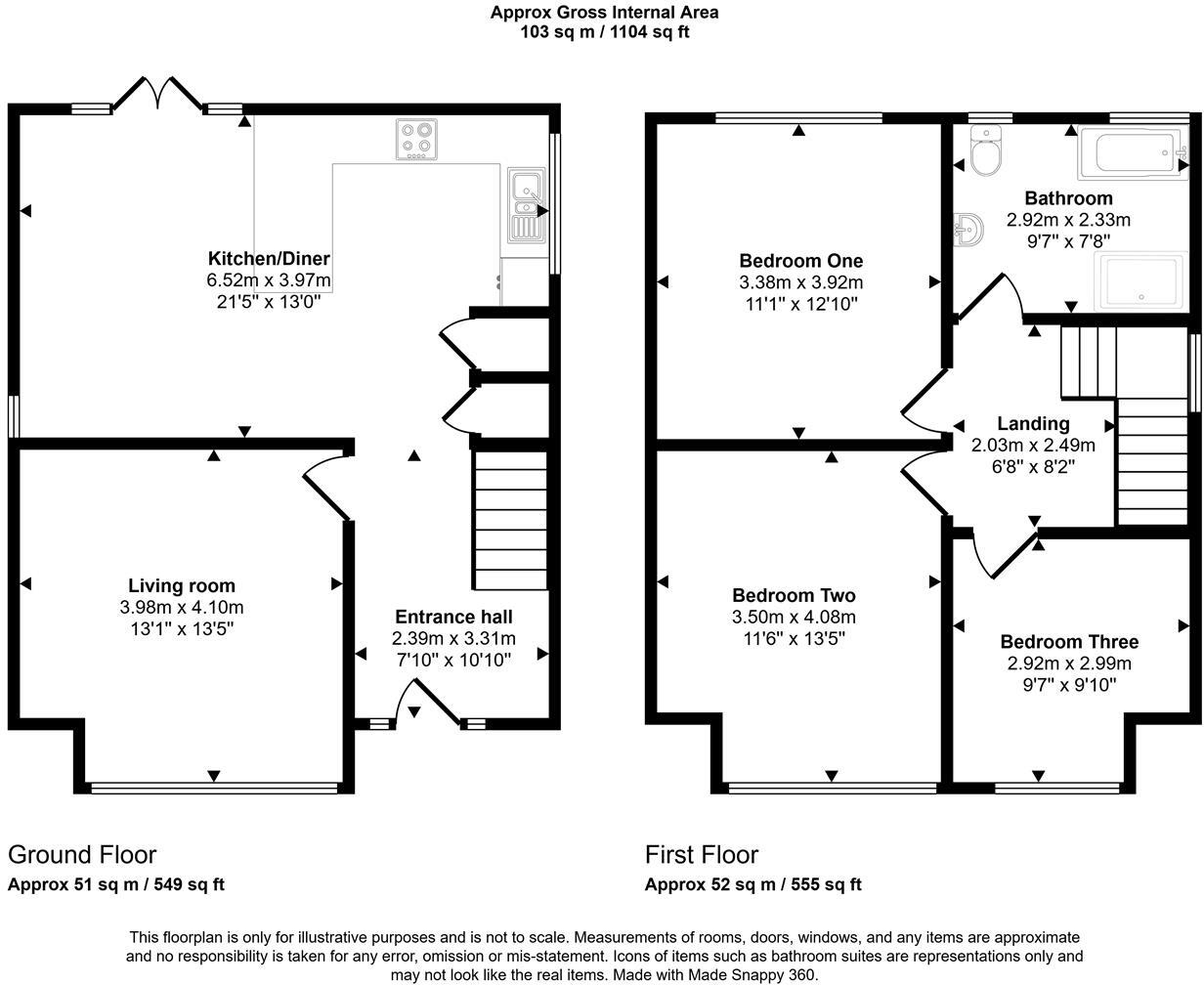 Hillside Close, Goodwick floorplan