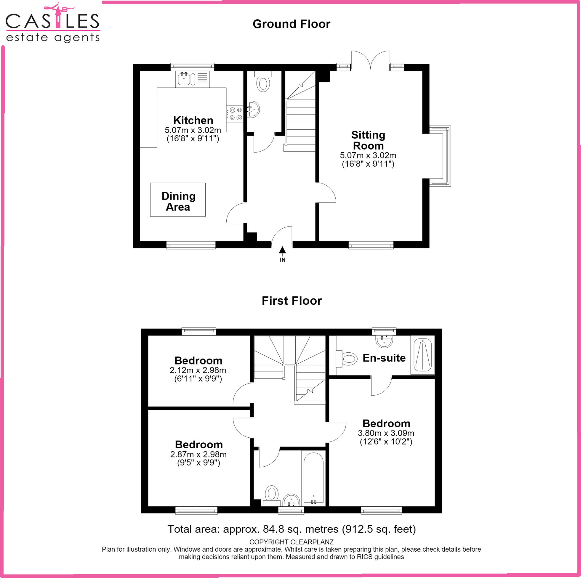 Merrington Way, Tidworth, Wiltshire floorplan